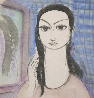 藏品(粉衣女)的圖片