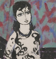 藏品(墨花衣女)的圖片