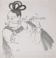 藏品(吹笛)的圖片