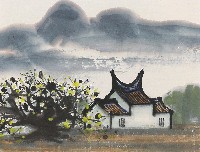 藏品(樹與廟)的圖片