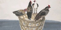 藏品(雞(四隻))的圖片