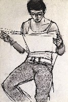 藏品(閱讀青年)的圖片