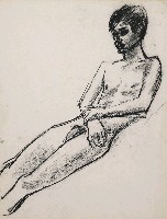 藏品(人體裸男/椅子)的圖片