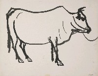 藏品(人物/牛)的圖片