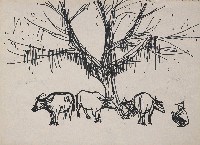 藏品(樹下群牛)的圖片