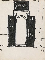 藏品(板橋廟側門)的圖片