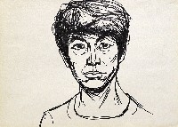 藏品(席德進自畫像)的圖片