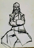 藏品(周夢蝶畫像)的圖片