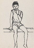 藏品(少年坐像)的圖片