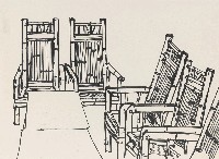 藏品(竹椅)的圖片