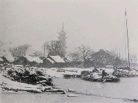 藏品(上海龍華塔雪景)的圖片