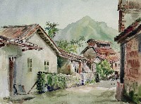 藏品(古巷晨光)的圖片