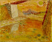 藏品(橋下風景(溪岸))的圖片