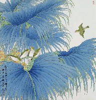 藏品(憩;棕梠綠眼)的圖片