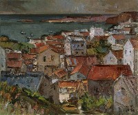 藏品(澎湖漁村)的圖片