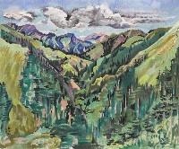 藏品(合歡連山)的圖片