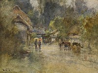 藏品(日本雨景)的圖片
