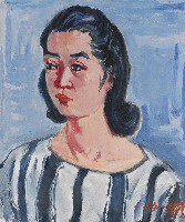 藏品(女兒(郭為美)畫像)的圖片