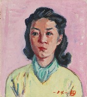 藏品(女兒(郭為美)畫像)的圖片