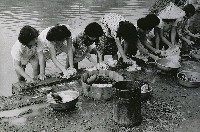 藏品(客家婦女洗衣)的圖片