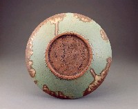 藏品(灰綠金黃流釉大盤)的圖片