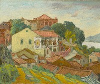 藏品(淡水風景)的圖片