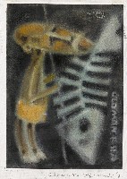 藏品(老人與海(自畫像))的圖片