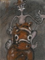 藏品(牛仔夢----自畫像)的圖片