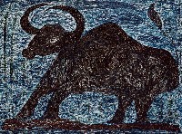 藏品(土牛翻身站在金土地上)的圖片