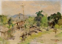 藏品(郊外風景)的圖片