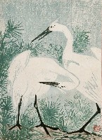 藏品(雙鷺)的圖片