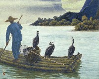 藏品(漁人與水老鴨)的圖片