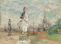 藏品(諾曼第海邊雕像)的圖片