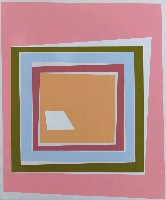 藏品(非連續四方系列--四方雙紅)的圖片