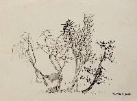 藏品(樹與牛)的圖片