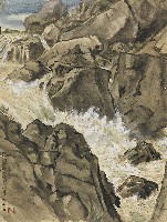 藏品(草嶺潭激流)的圖片