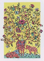 藏品(牛富歲吉育滿春)的圖片