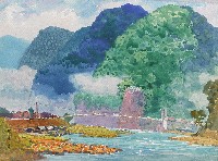 藏品(碧潭寫生)的圖片