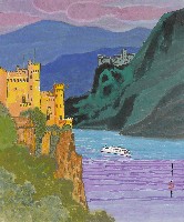 藏品(萊茵河風光)的圖片