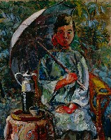 藏品(持洋傘的女子)的圖片