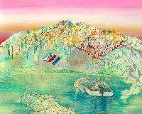 藏品(人造水晶－放風箏)的圖片