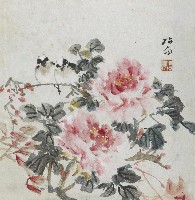 藏品(富貴白頭)的圖片