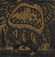 藏品(稻草人版畫原版(木刻))的圖片