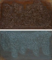 藏品(節日的老虎版畫原版之一(木刻、雙面))的圖片