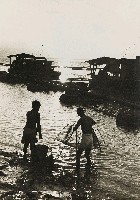 藏品(淡河漣漪-河邊捕魚（第二水門外）)的圖片