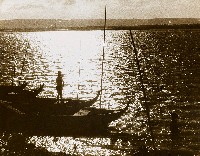 藏品(淡河漣漪-收工的船夫（第二水門）)的圖片