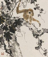 藏品(空谷遊猿)的圖片