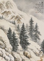 藏品(南山飄雪)的圖片