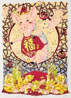 藏品(福壽臨門)的圖片