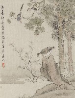 藏品(法華秋岳花鳥)的圖片